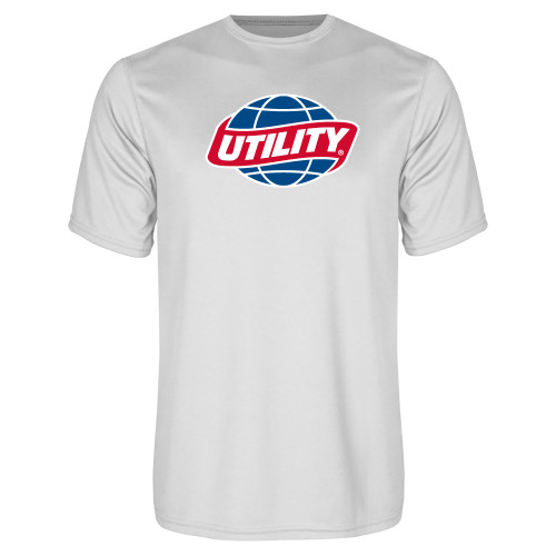  White Performance Tee - Utility
