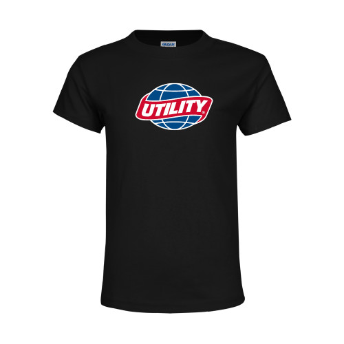  Youth Black T Shirt - Utility