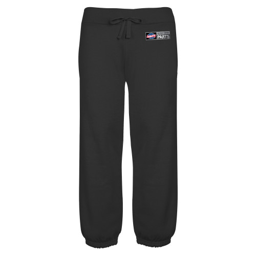  ENZA Womens Black Banded Fleece Capri - Heavy Duty Parts Horizontal