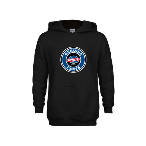  Youth Black Fleece Hoodie - Genuine Parts