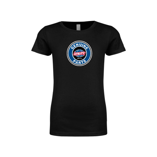  Next Level Girls Black Fashion Fit T Shirt - Genuine Parts