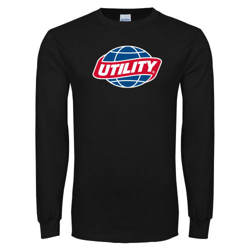  Black Long Sleeve T Shirt - Utility