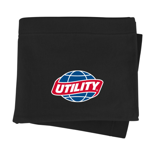  Black Sweatshirt Blanket - Utility