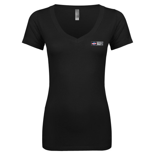 Main Image for  Next Level Womens Black Ideal V Tee