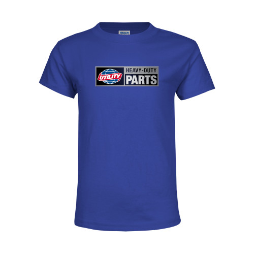  Youth Royal T Shirt - Heavy Duty Parts Horizontal