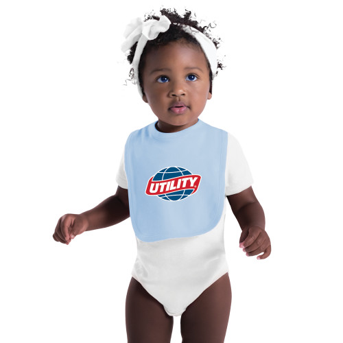  Light Blue Baby Bib - Utility