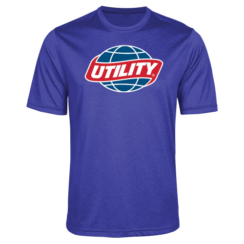  Royal Heather Performance Contender Tee - Utility