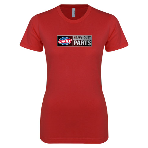 Main Image for  Next Level Womens Red Boyfriend Tee