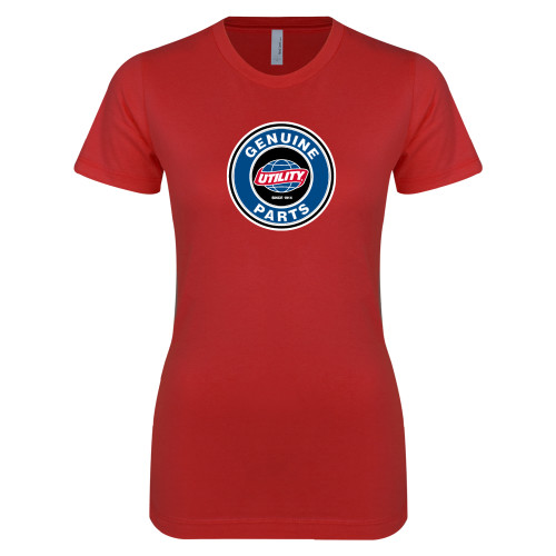 Main Image for  Next Level Womens Red Boyfriend Tee