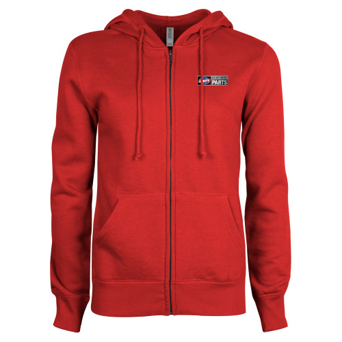 Main Image for  ENZA Womens Red Fleece Full Zip Hoodie