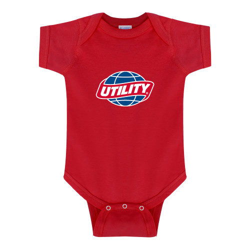  Red Infant Onesie - Utility