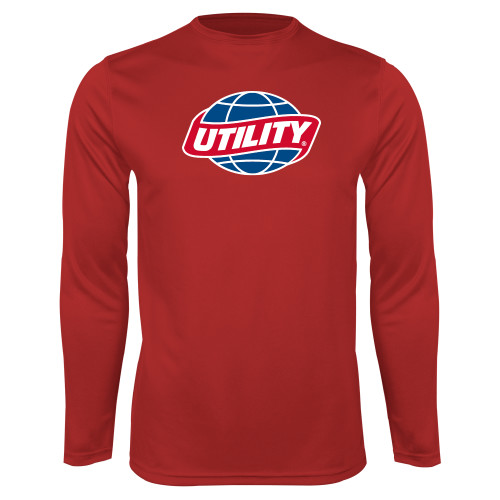 Main Image for  Red Performance Long Sleeve Shirt