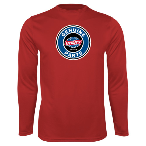 Main Image for  Red Performance Long Sleeve Shirt