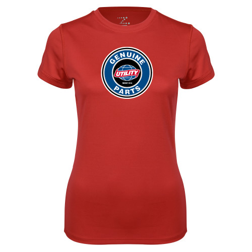 Main Image for  Womens Red Performance Tee