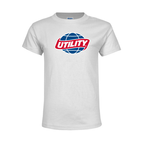  Youth White T Shirt - Utility