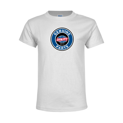  Youth White T Shirt - Genuine Parts
