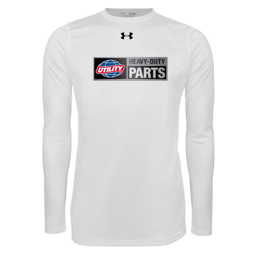 Main Image for  Under Armour White Long Sleeve Tech Tee