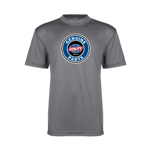  Youth Performance Grey Concrete Tee - Genuine Parts