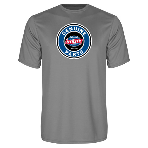  Grey Concrete Performance Tee - Genuine Parts