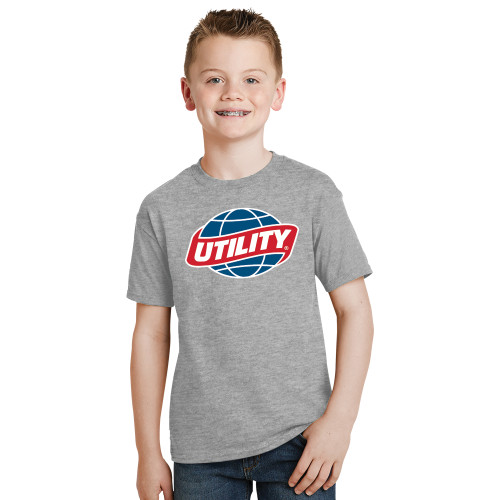  Youth Grey T Shirt - Utility