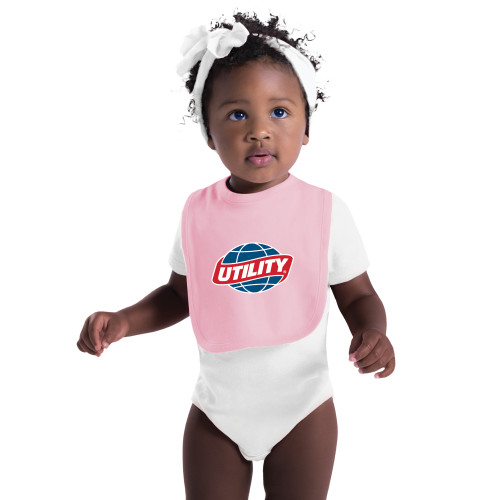  Light Pink Baby Bib - Utility