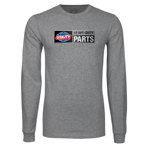  Grey Long Sleeve T Shirt - Heavy Duty Parts Horizontal