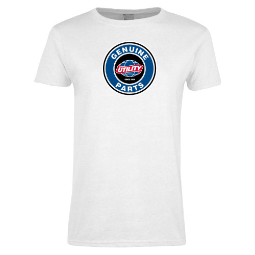 Main Image for  Womens White Short Sleeve Tee