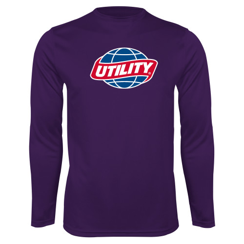 Main Image for  Purple Performance Long Sleeve Shirt