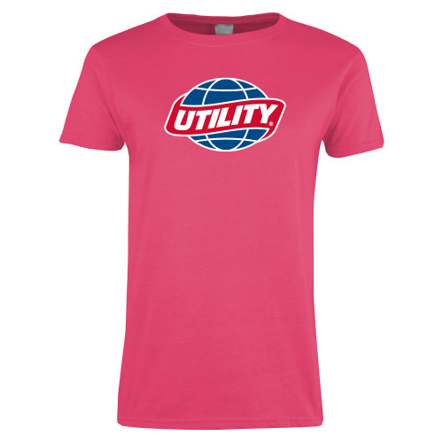 Main Image for  Womens Hot Pink Short Sleeve Tee