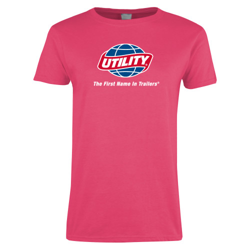 Main Image for  Womens Hot Pink Short Sleeve Tee