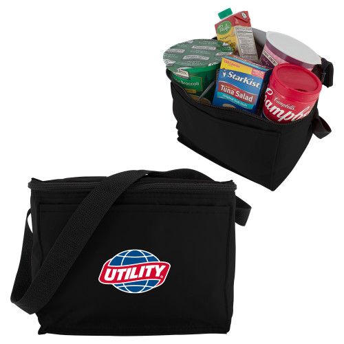  Six Pack Black Cooler - Utility