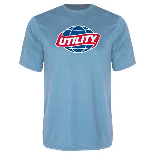  Light Blue Performance Tee - Utility