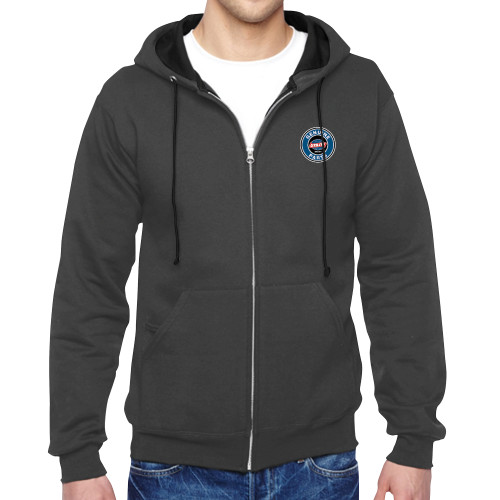 Main Image for  Charcoal Fleece Full Zip Hoodie