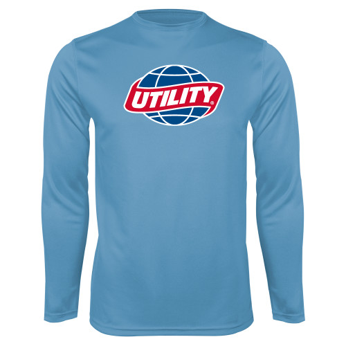 Main Image for  Light Blue Performance Long Sleeve Shirt
