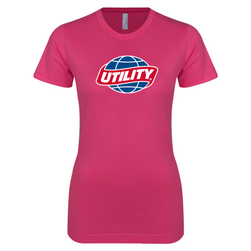 Main Image for  Next Level Womens Fuchsia Boyfriend Tee