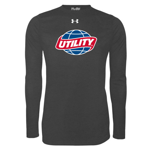 Main Image for  Under Armour Carbon Heather Long Sleeve Tech Tee
