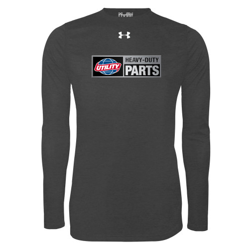 Main Image for  Under Armour Carbon Heather Long Sleeve Tech Tee