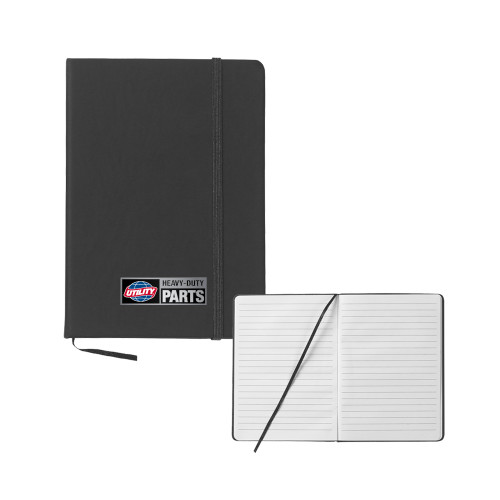  5x7 Black Hard Cover Journal - Heavy Duty Parts Horizontal