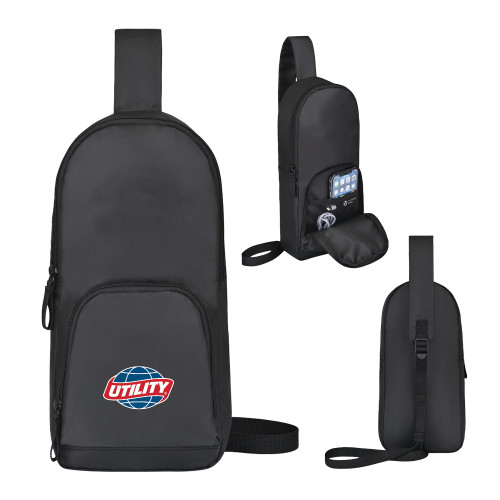  Repeat Lite Black Recycled Poly Sling - Utility