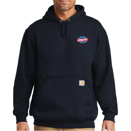  Carhartt Navy Midweight Hoodie - Utility