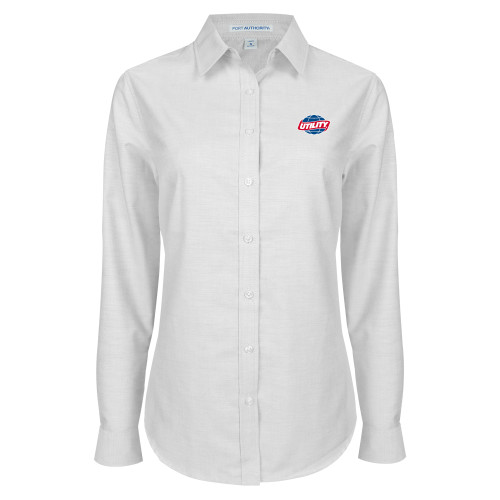  Womens White Oxford Shirt - Utility