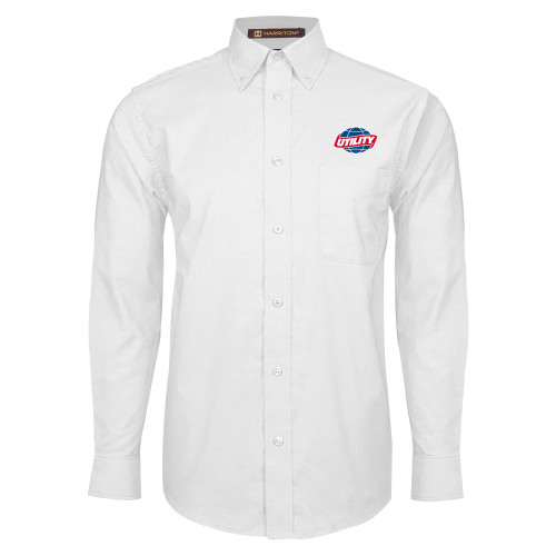  White Oxford Long Sleeve Shirt - Utility