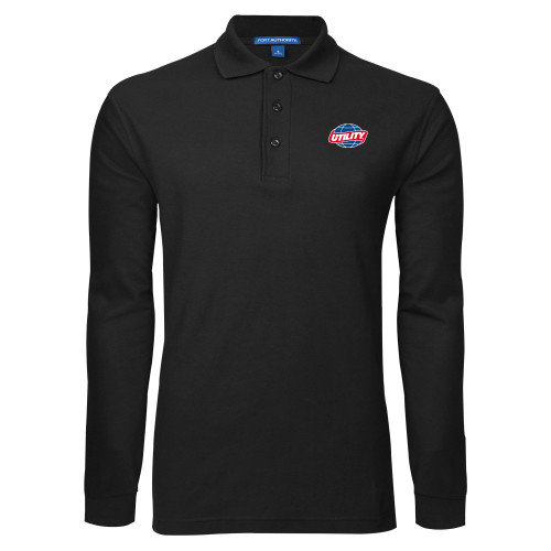 Main Image for  Black Long Sleeve Polo
