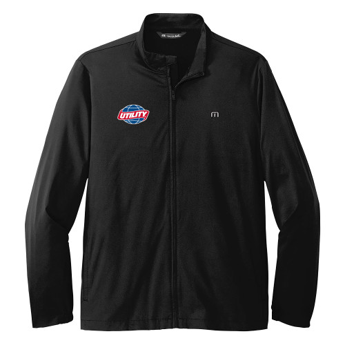  TravisMathew Black Surfside Full Zip Jacket - Utility