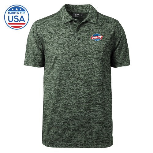 Main Image for  Dark Green Honeycomb Jacquard Polo