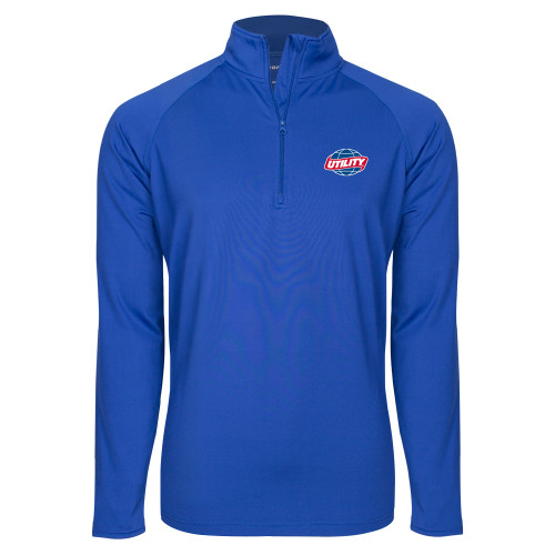  Sport Tek Royal Sport Wick Stretch 1/2 Zip Pullover - Utility