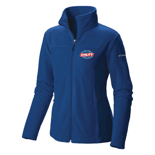  Columbia Womens Royal Full Zip Fleece Jacket - Utility