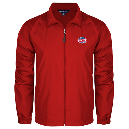  Red Full Zip Wind Jacket - Utility