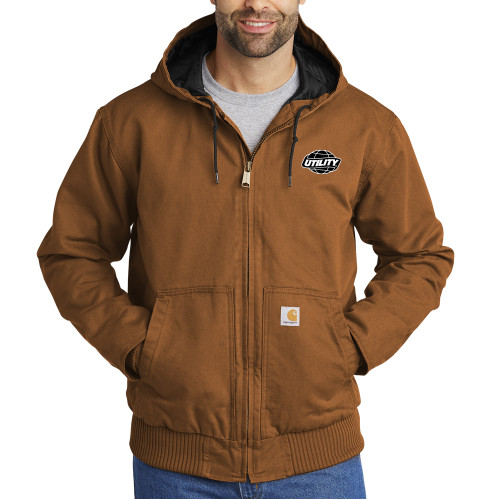Main Image for  Carhartt Brown Washed Duck Active Jacket