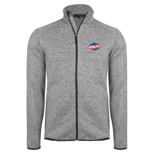 Main Image for  Grey Heather Sweater Fleece Jacket